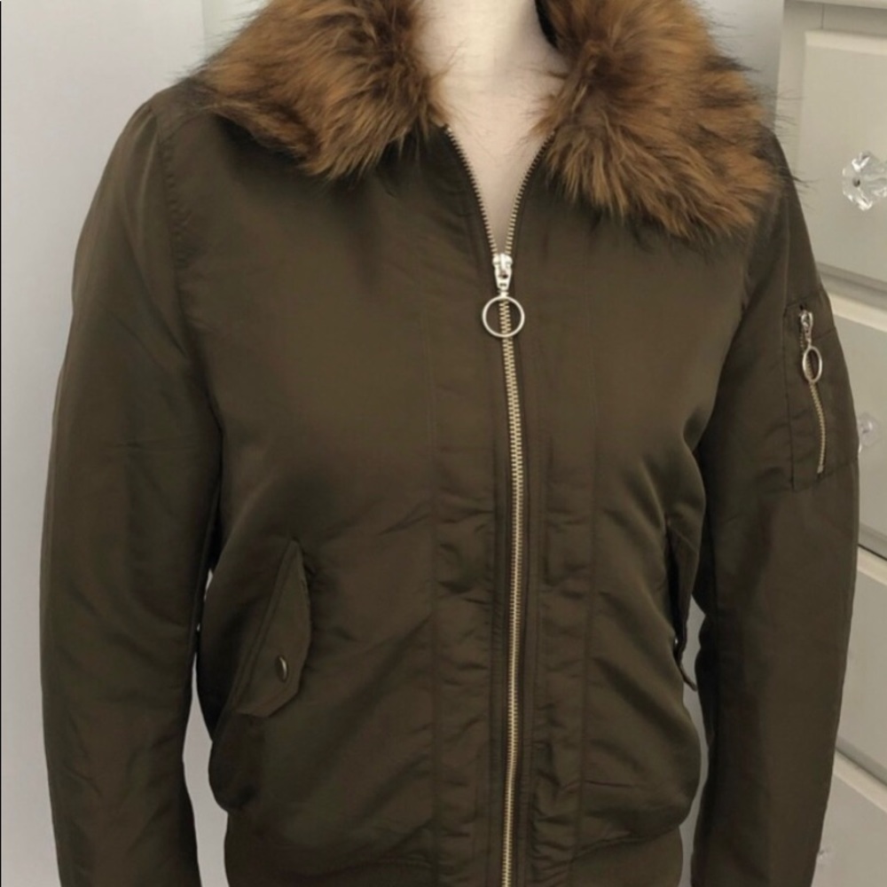 Divided H&M winter bomber jacket.